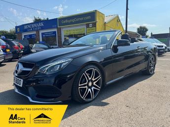 Mercedes E Class 3.0 E350d V6 BlueTEC AMG Line (Premium) Cabriolet G-Tronic+ Euro