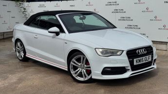 Audi A3 Cabriolet 2.0 TDI S line S Tronic Euro 6 (s/s) 2dr