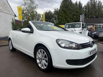 Volkswagen Golf TDi 1.6 TDI BlueMotion Tech SE Cabriolet Euro 5 (s/s) 2dr