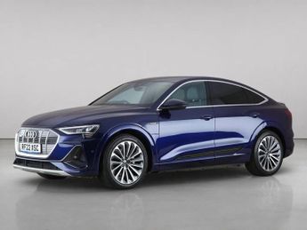 Audi e-tron 50 S line Sportback Auto quattro 5dr 71.2kWh (11kW Charger)