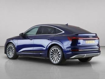 Audi e-tron 50 S line Sportback Auto quattro 5dr 71.2kWh (11kW Charger)