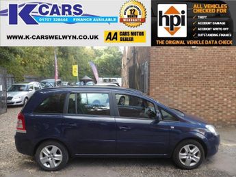 Vauxhall Zafira 1.6 16V Exclusiv Euro 5 5dr