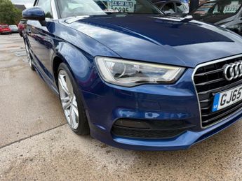 Audi A3 Cabriolet 2.0 TDI S line S Tronic Euro 6 (s/s) 2dr