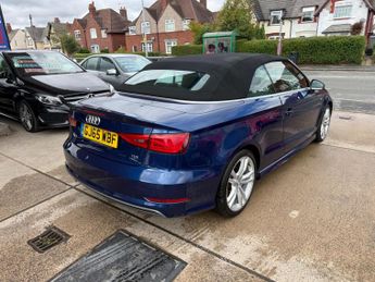 Audi A3 Cabriolet 2.0 TDI S line S Tronic Euro 6 (s/s) 2dr