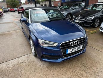 Audi A3 Cabriolet 2.0 TDI S line S Tronic Euro 6 (s/s) 2dr