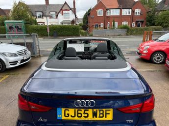 Audi A3 Cabriolet 2.0 TDI S line S Tronic Euro 6 (s/s) 2dr
