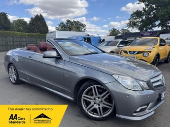Mercedes E Class 2.1 E250 CDI BlueEfficiency Sport Cabriolet Tiptronic Euro 5 2dr