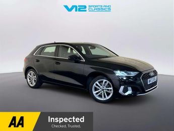 Audi A3 1.4 TFSIe 40 Sport Sportback 5dr Petrol Plug-in Hybrid S Tronic 