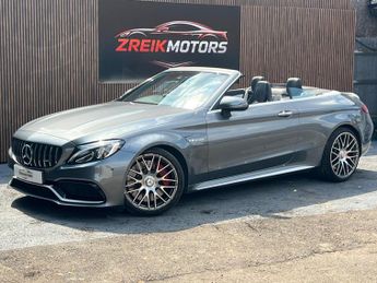 Mercedes C Class 4.0 C63 V8 BiTurbo AMG S Cabriolet SpdS MCT Euro 6 (s/s) 2dr