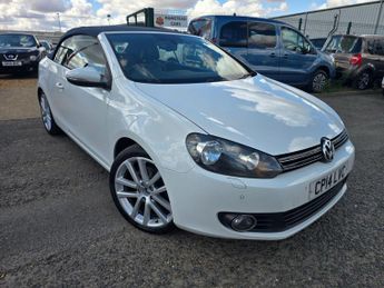 Volkswagen Golf TDi 2.0 TDI BlueMotion Tech GT Cabriolet Euro 5 (s/s) 2dr