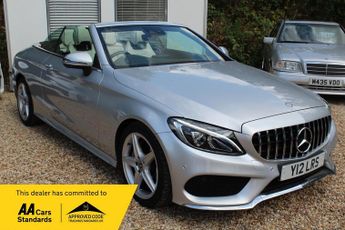 Mercedes C Class 2.1 C220d AMG Line Cabriolet G-Tronic+ Euro 6 (s/s) 2dr