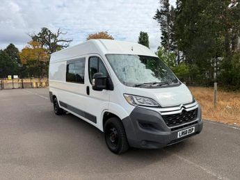Citroen Relay 2.0 BlueHDi 35 Enterprise Ready To Run Crew Van L3 H2 Euro 6 5dr