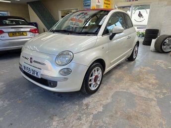 Fiat 500 1.4 Lounge Convertible 2dr Petrol Manual Euro 5 (100 bhp)