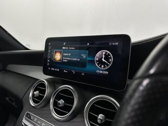 Mercedes-Benz C Class 2.0 C220d AMG Line (Premium) Cabriolet G-Tronic+ Euro 6 (s/s) 2d