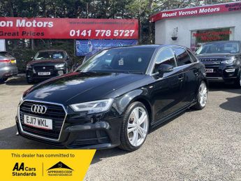 Audi A3 2.0 TFSI S line Sportback S Tronic Euro 6 (s/s) 5dr