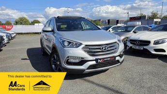 Hyundai Santa Fe 2.2 CRDi Blue Drive Premium SE Auto 4WD Euro 6 (s/s) 5dr (7 Seat