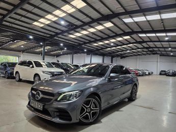 Mercedes C Class 2.0 C300de 13.5kWh AMG Line Edition G-Tronic+ Euro 6 (s/s) 4dr
