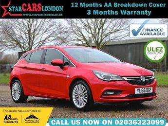 Vauxhall Astra 1.4i Turbo Elite Euro 6 5dr