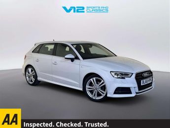 Audi A3 1.5 TFSI CoD 35 S line Sportback 5dr Petrol S Tronic Euro 6 (s/s