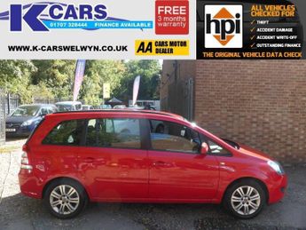 Vauxhall Zafira 1.6 16V Exclusiv Euro 5 5dr