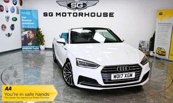 Audi A5 Cabriolet 2.0 TFSI S line Convertible 2dr Petrol Manual Euro 6 (s/s) (190 
