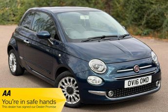 Fiat 500 1.2 Lounge Euro 6 (s/s) 3dr