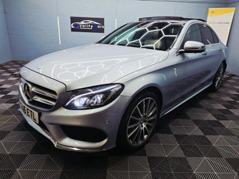 Mercedes C Class 2.0 C200 AMG Line (Premium Plus) 7G-Tronic+ Euro 6 (s/s) 4dr