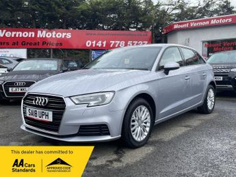 Audi A3 1.0 TFSI SE Technik Sportback Euro 6 (s/s) 5dr