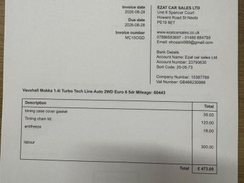 Vauxhall Mokka 1.4i Turbo Tech Line Auto 2WD Euro 6 5dr