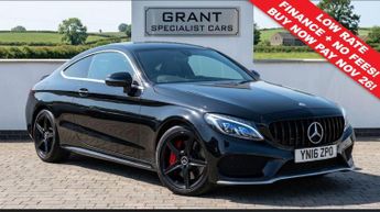 Mercedes C Class 2.1 C220d AMG Line Coupe 2dr Diesel G-Tronic+ Euro 6 (s/s) (170 