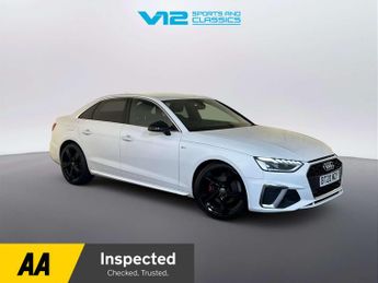 Audi A4 2.0 TFSI 40 S line Saloon 4dr Petrol S Tronic Euro 6 (s/s) (190 