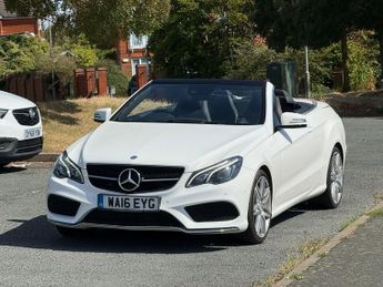 Mercedes E Class 2.1 E220d AMG Line Edition Cabriolet G-Tronic+ Euro 6 (s/s) 2dr