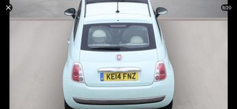 Fiat 500 1.2 Lounge Euro 6 (s/s) 3dr