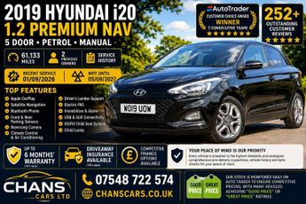 Hyundai I20 1.2 Premium Nav Euro 6 (s/s) 5dr