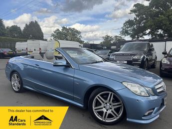 Mercedes E Class 2.1 E250 CDI BlueEfficiency Sport Cabriolet Tiptronic Euro 5 2dr