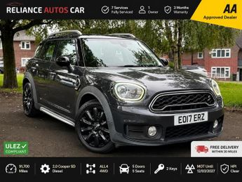 MINI Countryman 2.0 Cooper SD SUV 5dr Diesel Auto ALL4 Euro 6 (s/s) (190 ps)