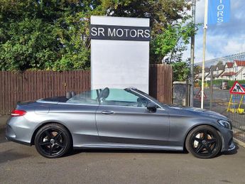 Mercedes-Benz C Class 2.1 C220d AMG Line Cabriolet G-Tronic+ Euro 6 (s/s) 2dr