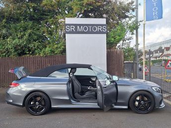 Mercedes-Benz C Class 2.1 C220d AMG Line Cabriolet G-Tronic+ Euro 6 (s/s) 2dr