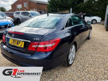 Mercedes-Benz E Class 3.0 E350 CDI V6 BlueEfficiency Sport G-Tronic Euro 5 2dr