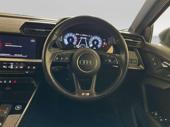 Audi A3 1.0 TFSI 30 S line Saloon 4dr Petrol S Tronic Euro 6 (s/s) (110 