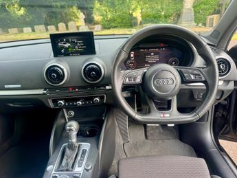Audi A3 2.0 TFSI Black Edition S Tronic Euro 6 (s/s) 4dr