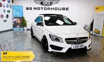 Mercedes CLA 2.0 CLA45 AMG Coupe 4dr Petrol SpdS DCT 4MATIC Euro 6 (s/s) (381