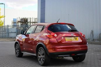 Nissan Juke 1.6 n-tec Euro 5 5dr (17in Alloy)