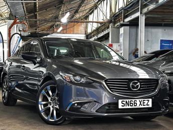 Mazda 6 2.2 SKYACTIV-D Sport Nav Saloon 4dr Diesel Manual Euro 6 (s/s) (