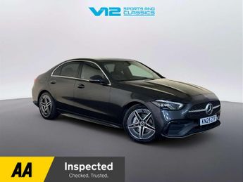 Mercedes C Class 1.5 C200h MHEV AMG Line Saloon 4dr Petrol Hybrid G-Tronic+ Euro 