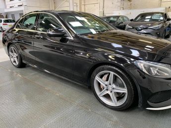 Mercedes-Benz C Class 2.1 C220d AMG Line (Premium) 7G-Tronic+ Euro 6 (s/s) 4dr