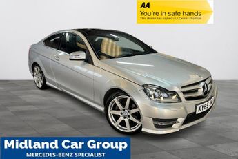 Mercedes C Class 2.1 C220 CDI AMG Sport Edition G-Tronic+ Euro 5 (s/s) 2dr