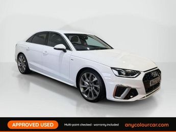 Audi A4 2.0 TFSI 40 S line S Tronic Euro 6 (s/s) 4dr