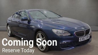 BMW 6 Series 3.0 640d M Sport Auto Euro 5 (s/s) 4dr