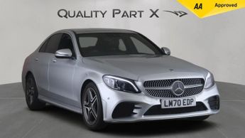 Mercedes C Class 2.0 C220d AMG Line (Premium) G-Tronic+ Euro 6 (s/s) 4dr